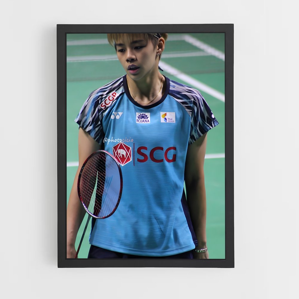 Poster Sapsiree taerattanachai – affiche Badminton (vue 2)